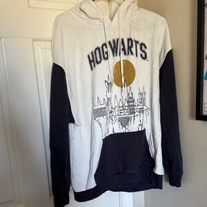 Warner Bros. Hogwarts Navy and White Hoodie